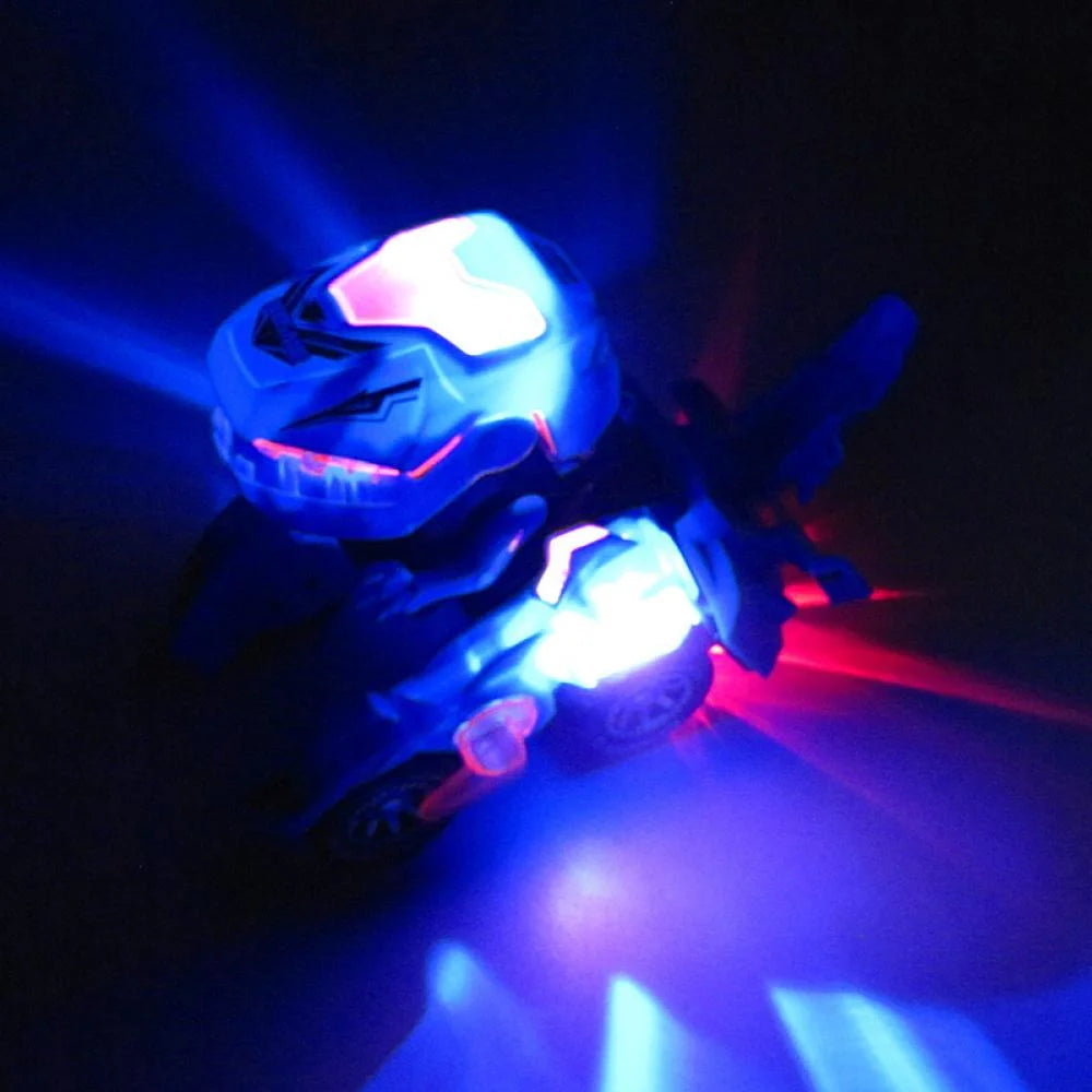 Dinosaur Transforming CarTransforming Dinosaur Deformation Robot with Lights &