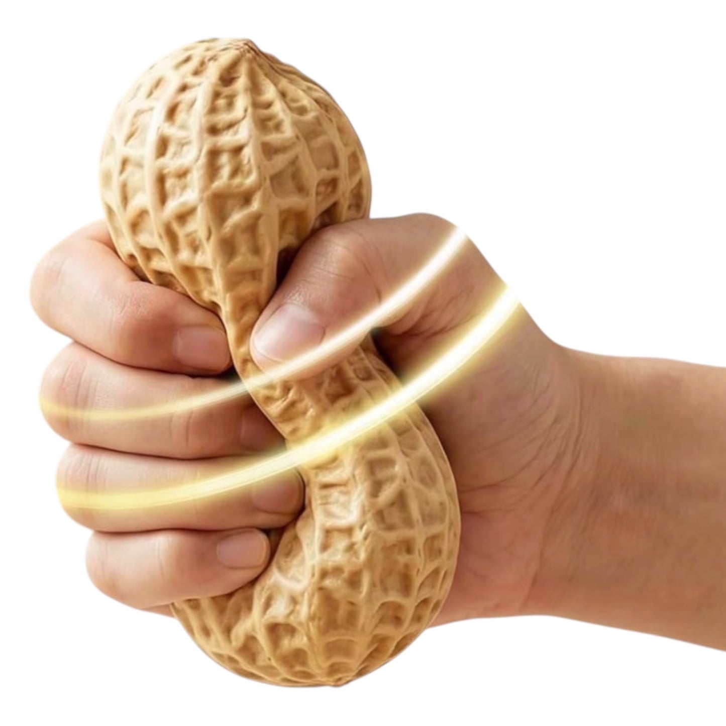 Squishy Monkey Nut Peanut Squish Fidget Sensory Toy Viral Trending