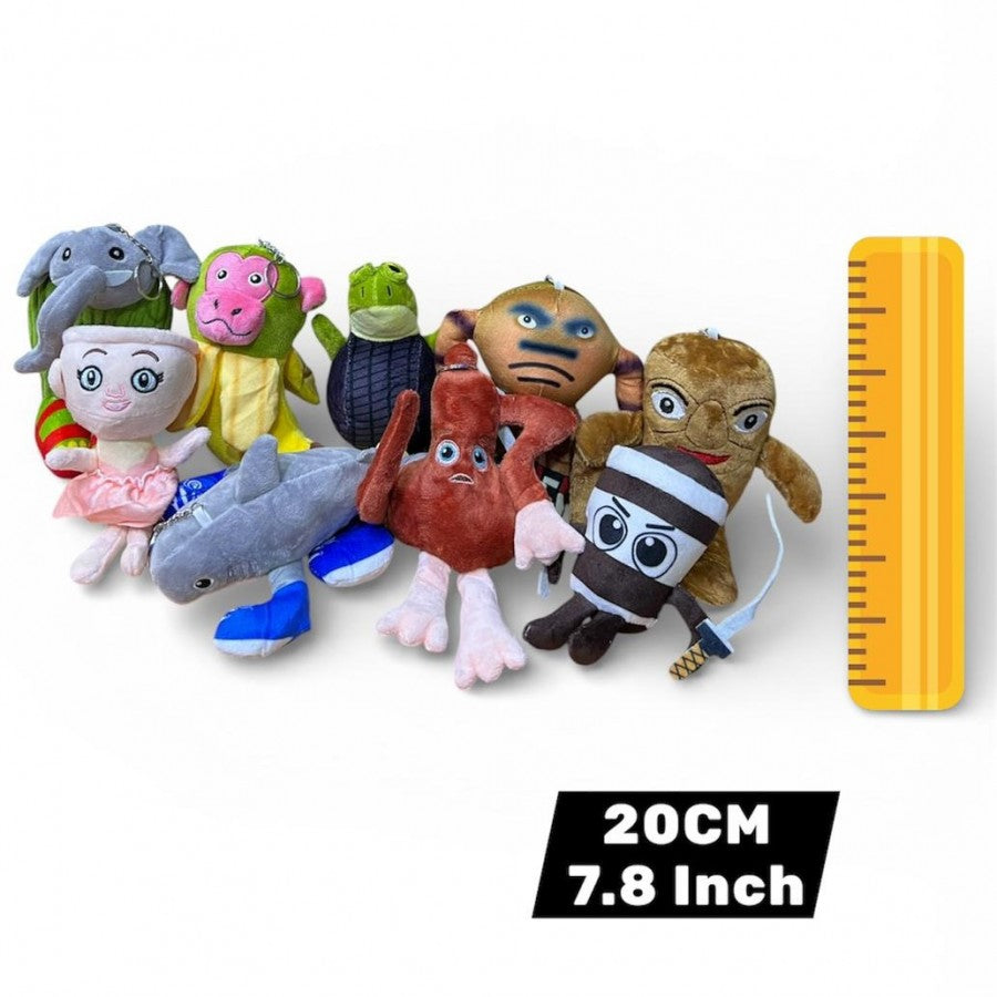Rotten Brain Plush Figures