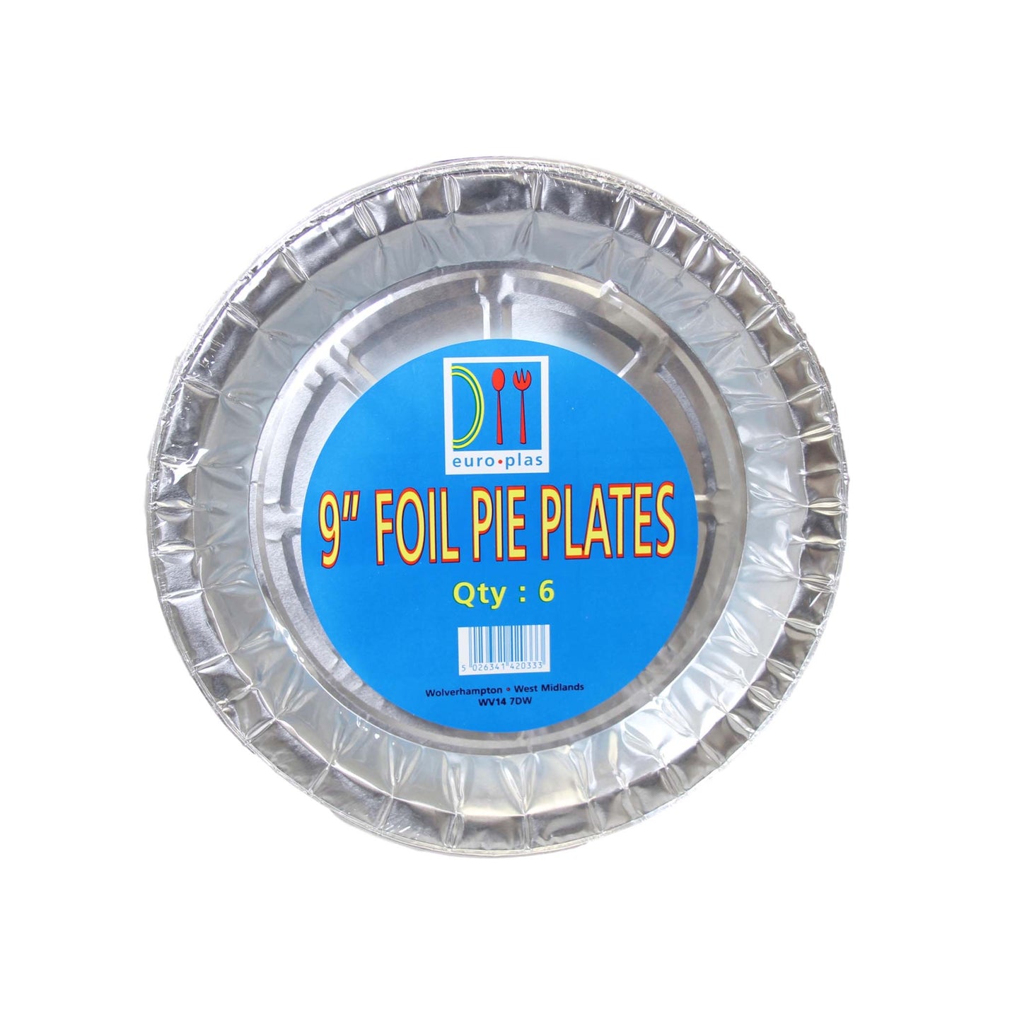 Square Aluminium Foil Tray 24 x 24 x 4 cm Pack of 3 0333