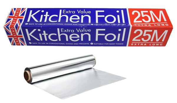 Super Value Kitchen Aluminium  Foil 300mm x 25m SV25 A