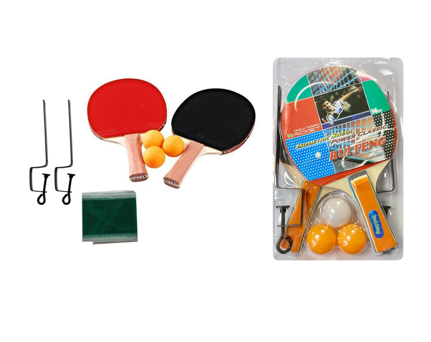 Table Tennis Ping Pong Paddle Set Of 6