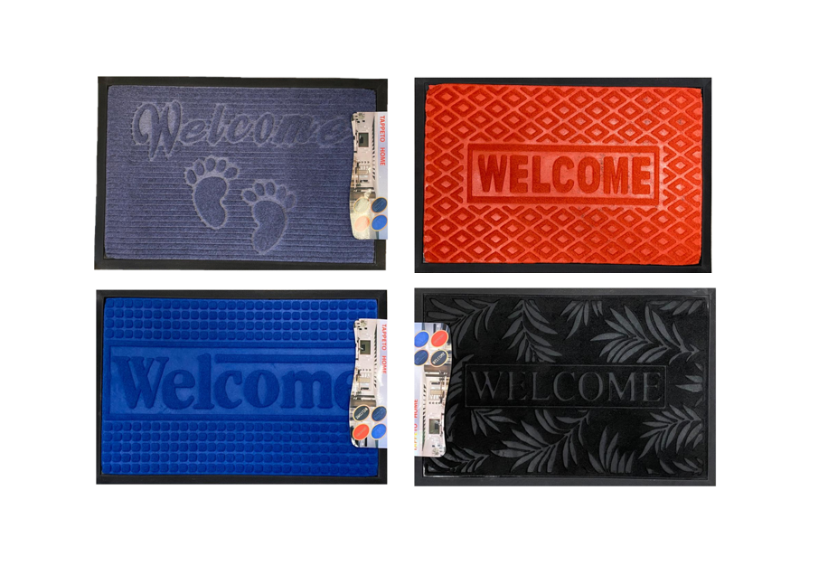 Rectangle Welcome Door Mat Assorted Designs And Colours
