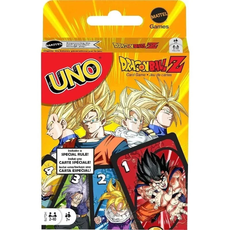 Dragon Ball Z UNO Playing Cards Set