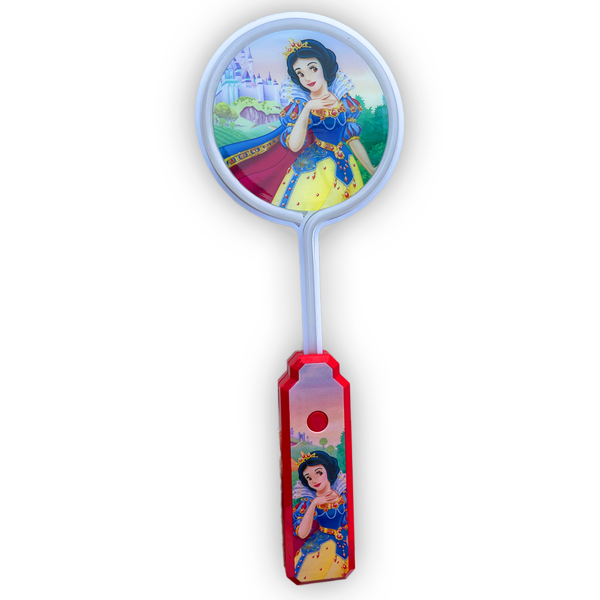 Snow White Style Light Up Neon Character Paddle Wand