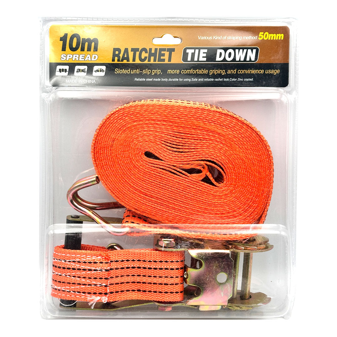 2 Inch X 10M Quick Release Cargo Strap – Ratchet Tie Down Mark