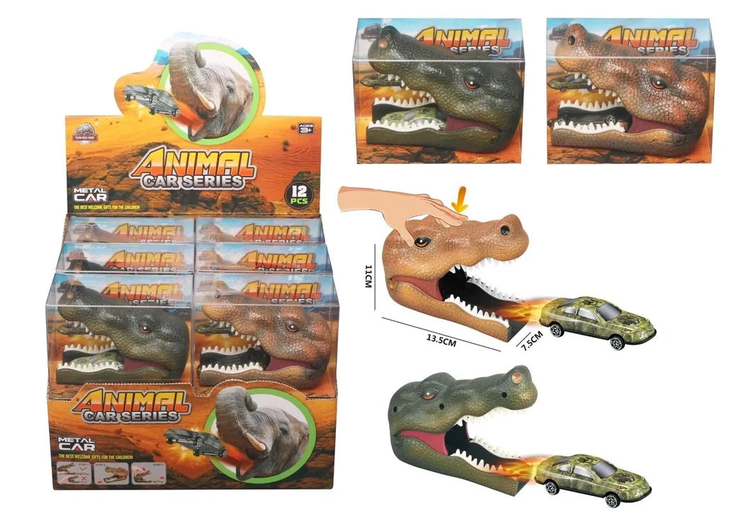 Animal Car Series Alligator &Amp; Car (For 6)