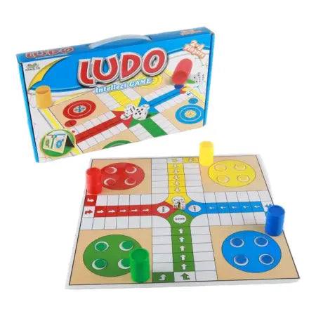 Ludo Board Game Set – Classic Ludo Fun for Kids & Adults Complete Family Game Kit