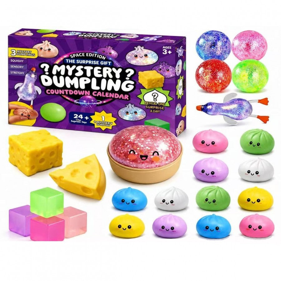 Mystery Dumpling Calendar Purple