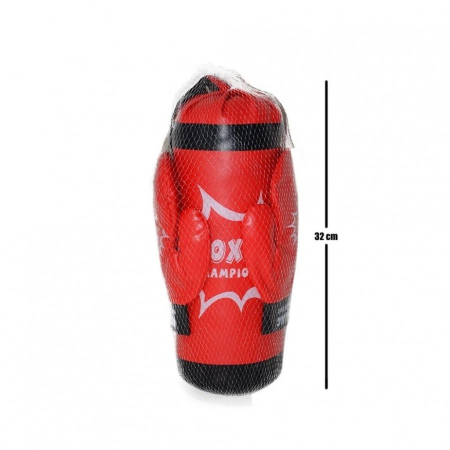 Medium Boxing Bag And Gloves 189D-12