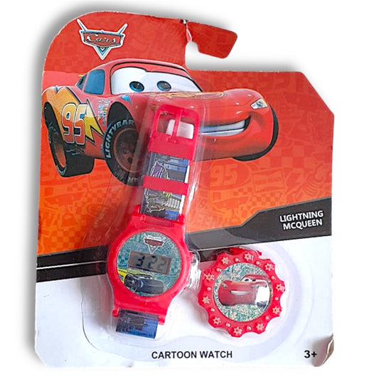 Cars Lightning McQueen Kids Digital Watch