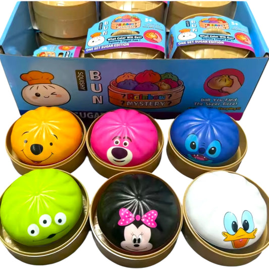 LIMITED EDITION Character Squishy Stress Dumplings - 6 to Collect!