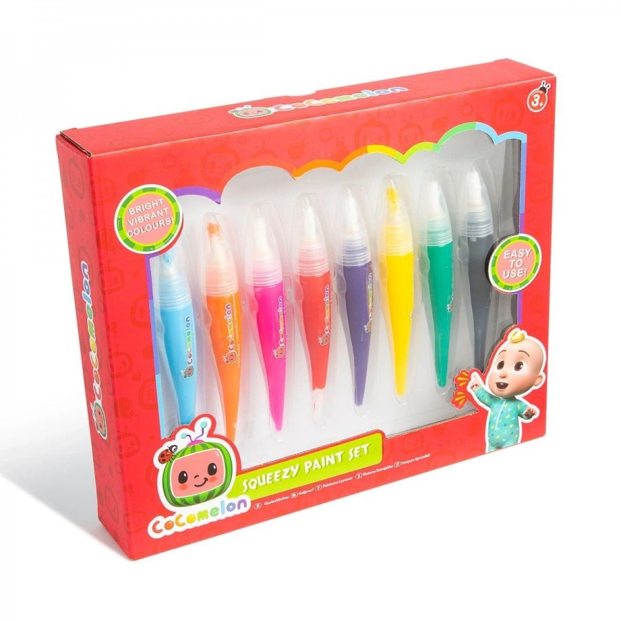 Cocomelon Squeezy Paint Set