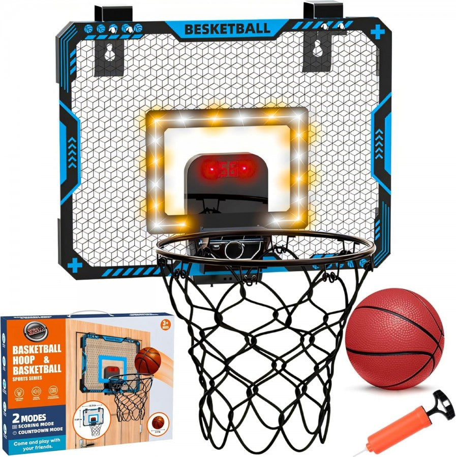 Basketball Hoop &Amp; Basketball W/ Pump