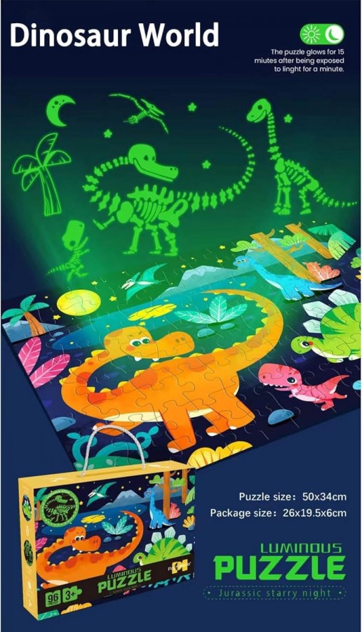 Luminous Dinosaur Puzzle