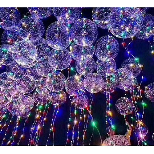 Light Up Balloons Luxury Effect - 50 Pack