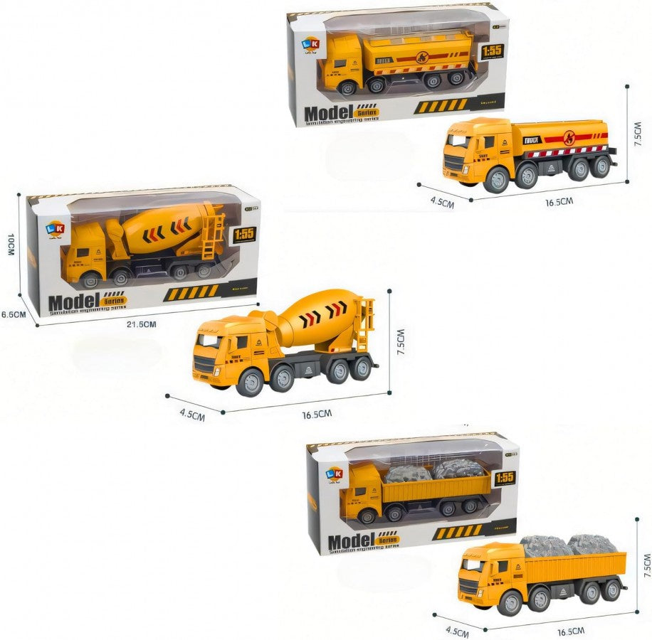 1:55 Die-Cast Construction Cranes Assorted