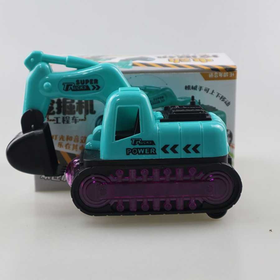 Children’s Electric Excavator Toy With Lights & Sounds