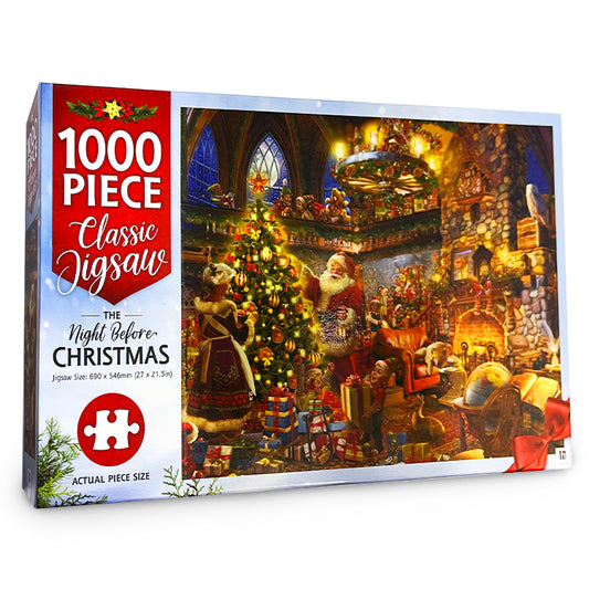 Super Christmas 1000pc Jigsaw Puzzle