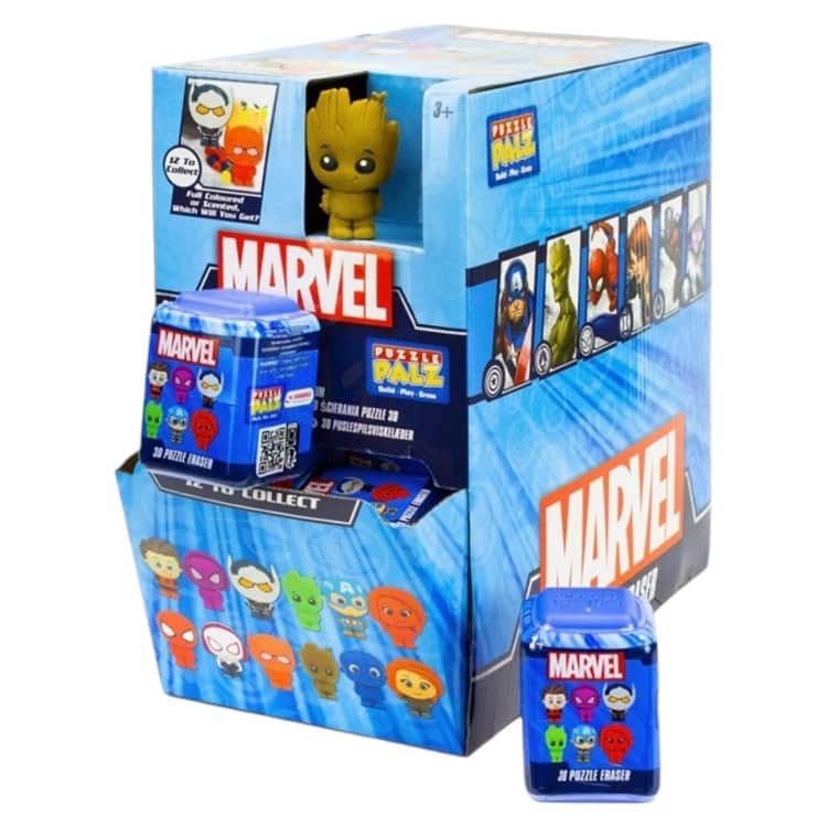 Marvel 3D Puzzle Eraser Collectible Figure Toy