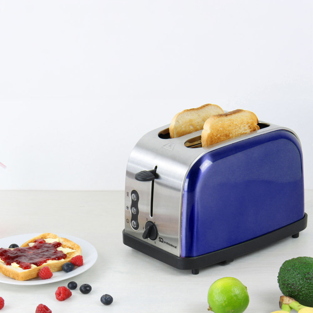 Sq Professional Gems Legacy 2 Slice Toaster 900W Sapphire