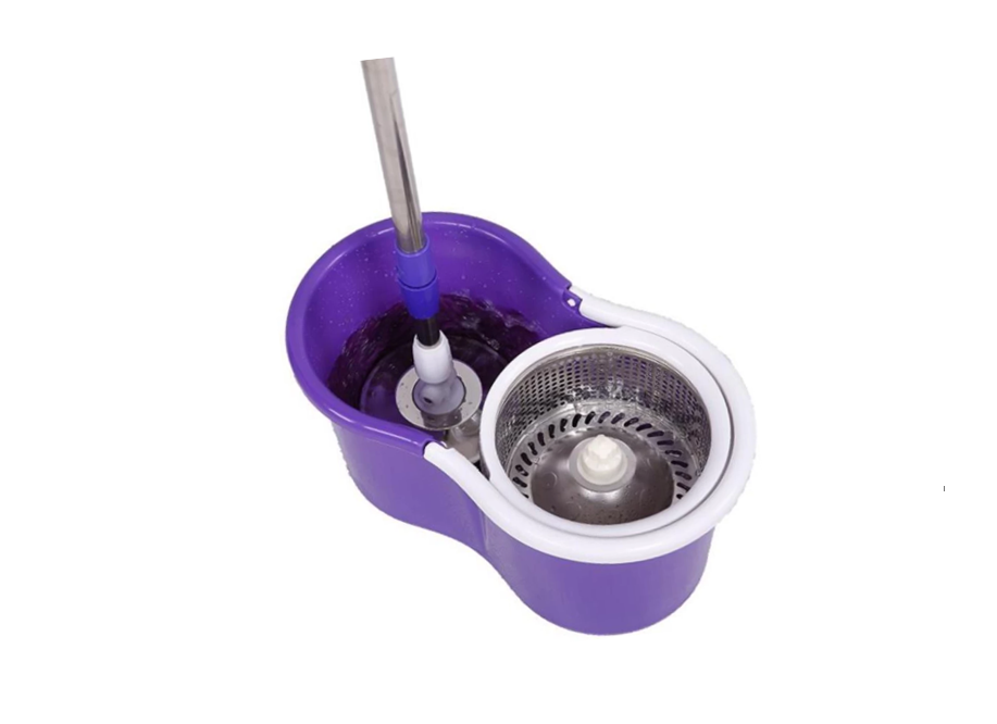 Sq Durane Rotary Mop & Bucket Set 12 Litre Purple