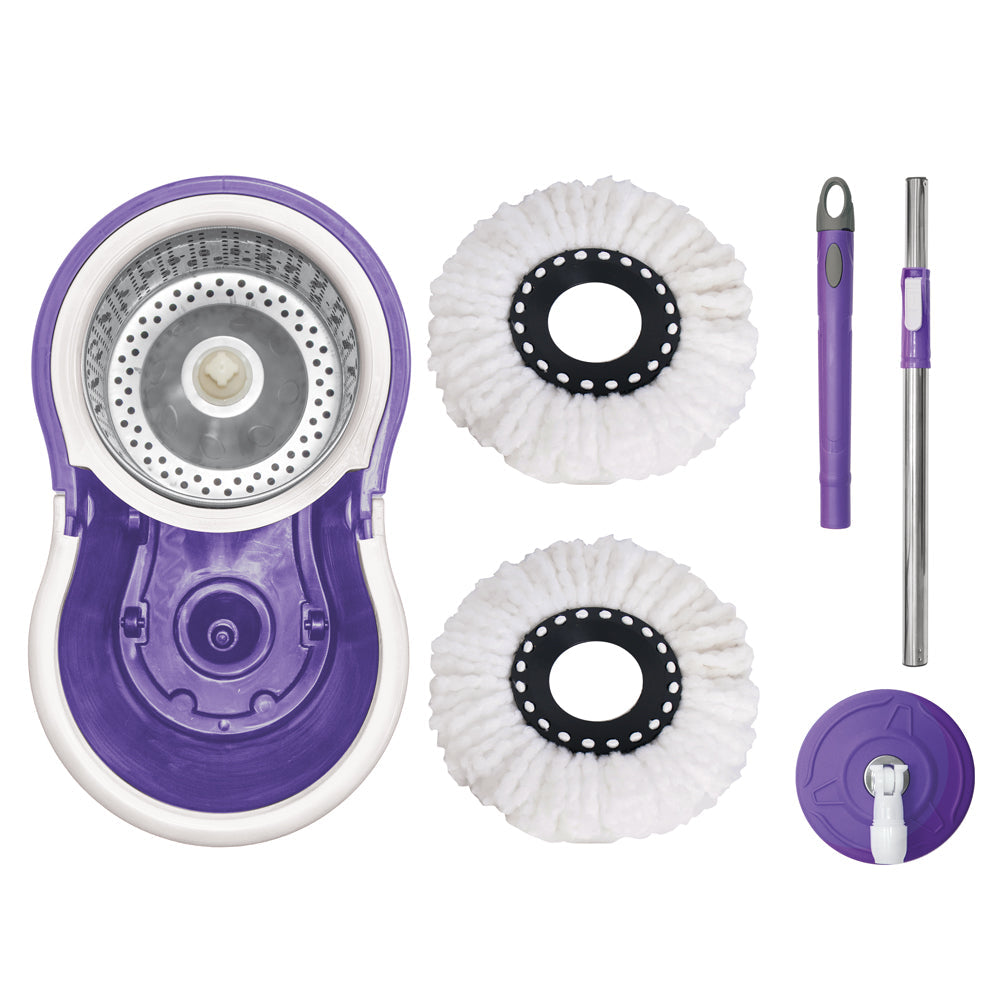 SQ Durane Rotary Mop & Bucket Set 12 Litre Purple 10484
