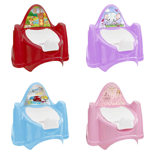 Tuffe x Plastic Baby Potty Chair Assorted Colours