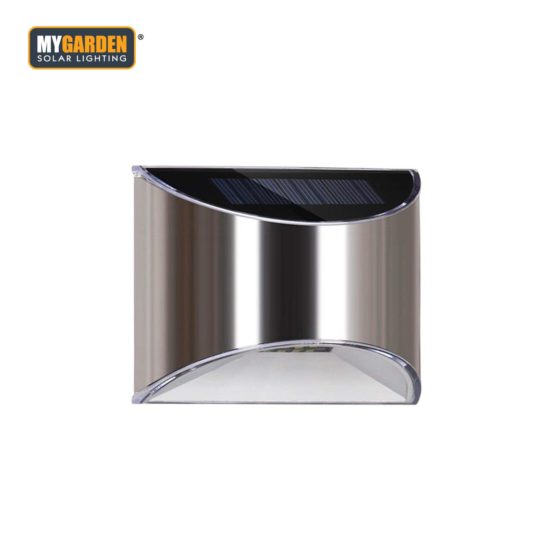 Garden Solar Powered Wall Light 2pk 10 x 8 x 5 cm 1048