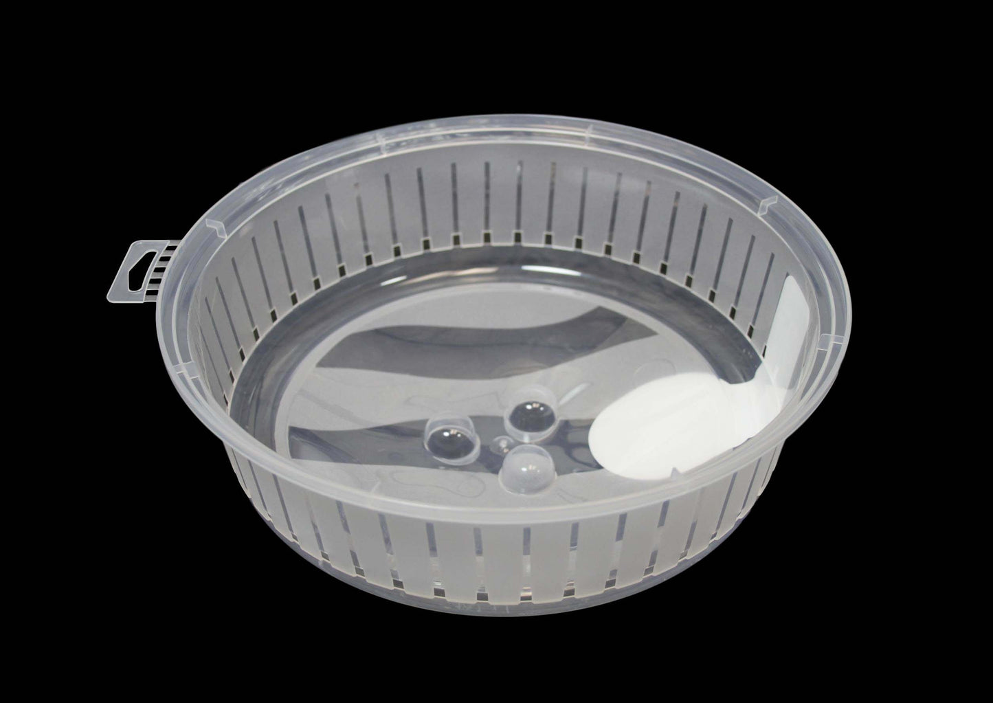 Plastic Microwave  Food Plate Cover with Vent 26cm D10506