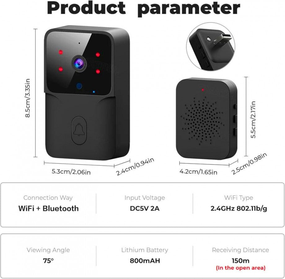 Wireless Doorbell Camera