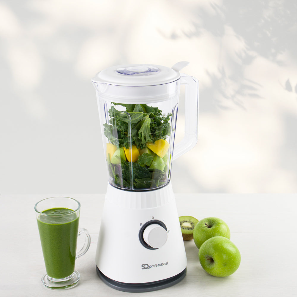 Sq Professional Blitz Blender & Grinder 2 In 1 White 600W
