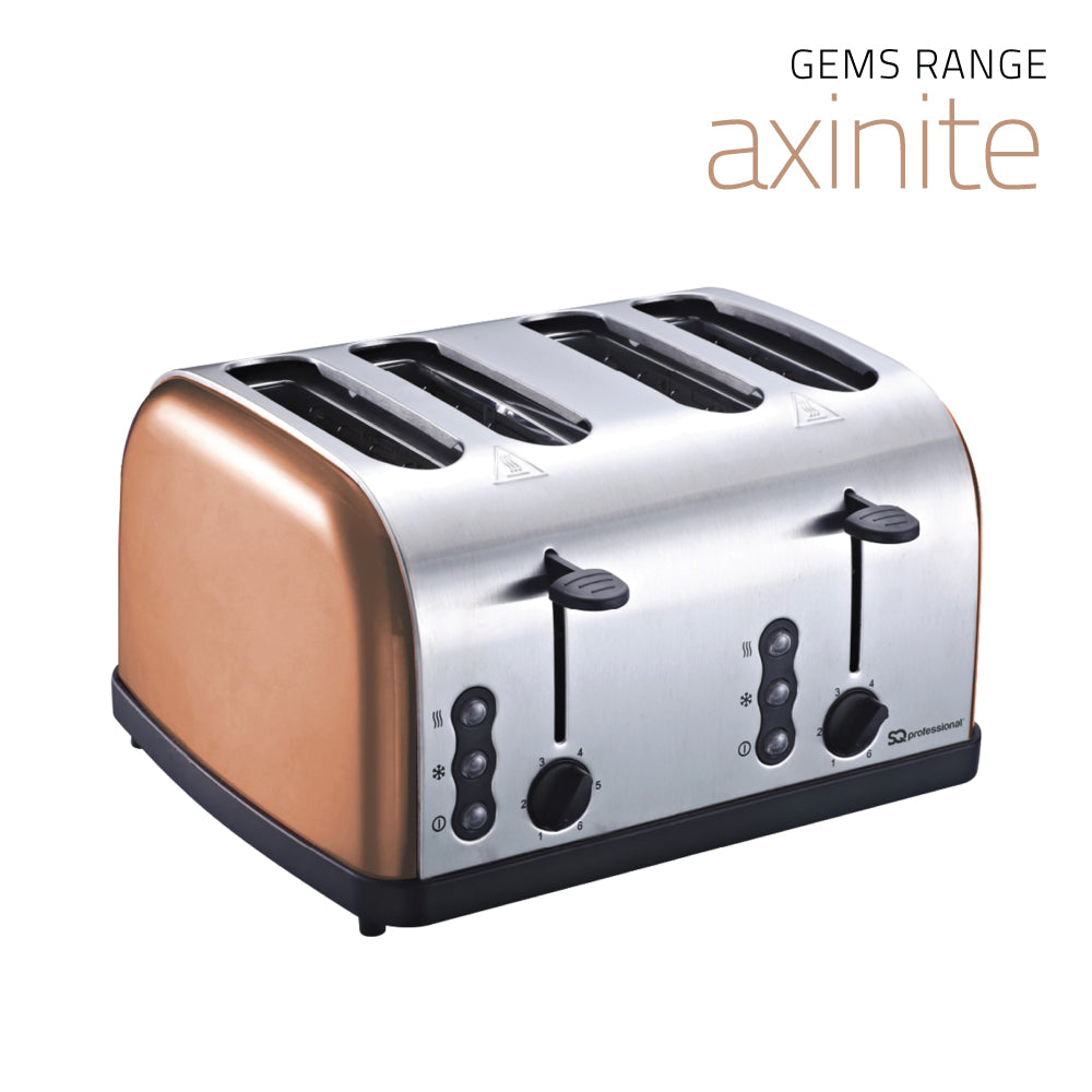 SQ Professional Gems Legacy 4 Slice Toaster 1500W Axinite 10962