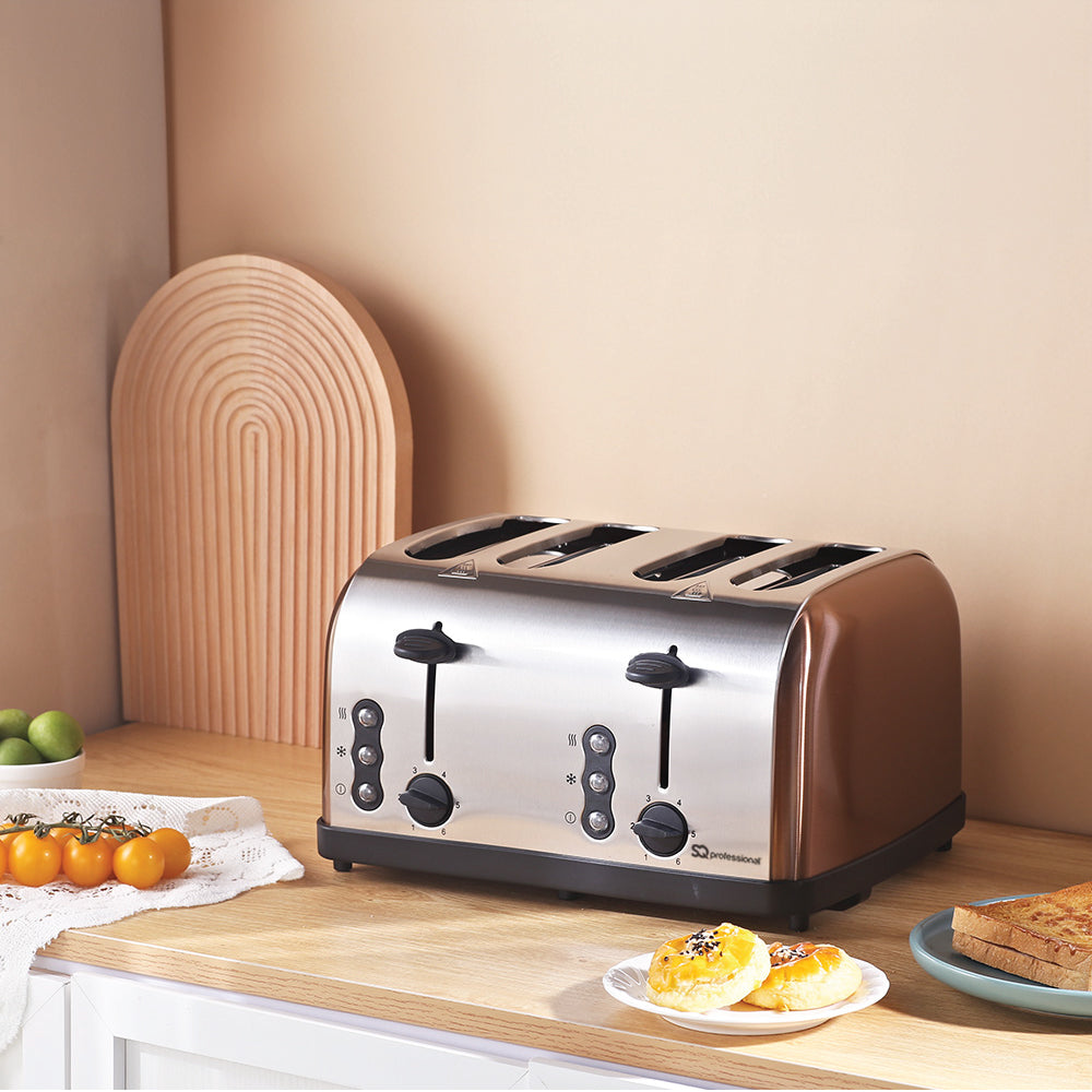 Sq Professional Gems Legacy 4 Slice Toaster 1500W A x inite
