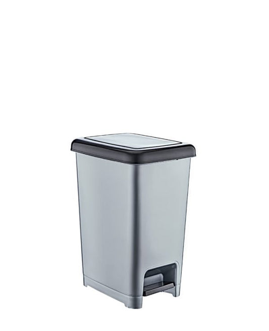 Plastic Kitchen Bathroom Slim Pedal Bin 10 Litre D01041