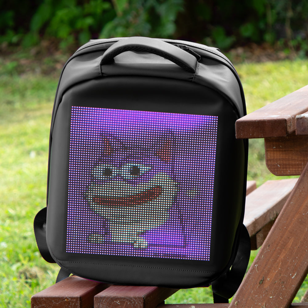 Durane LED Backpack 30 x 13 x 40 cm Black 11051