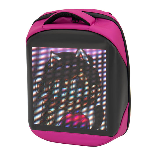 Durane LED Backpack 30 x 13 x 40 cm Pink 11055