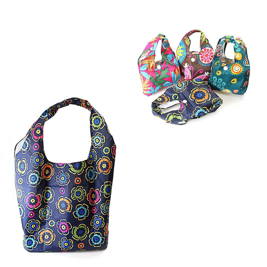 Mini Foldable Pocket Size Purse Bag In Assorted Designs