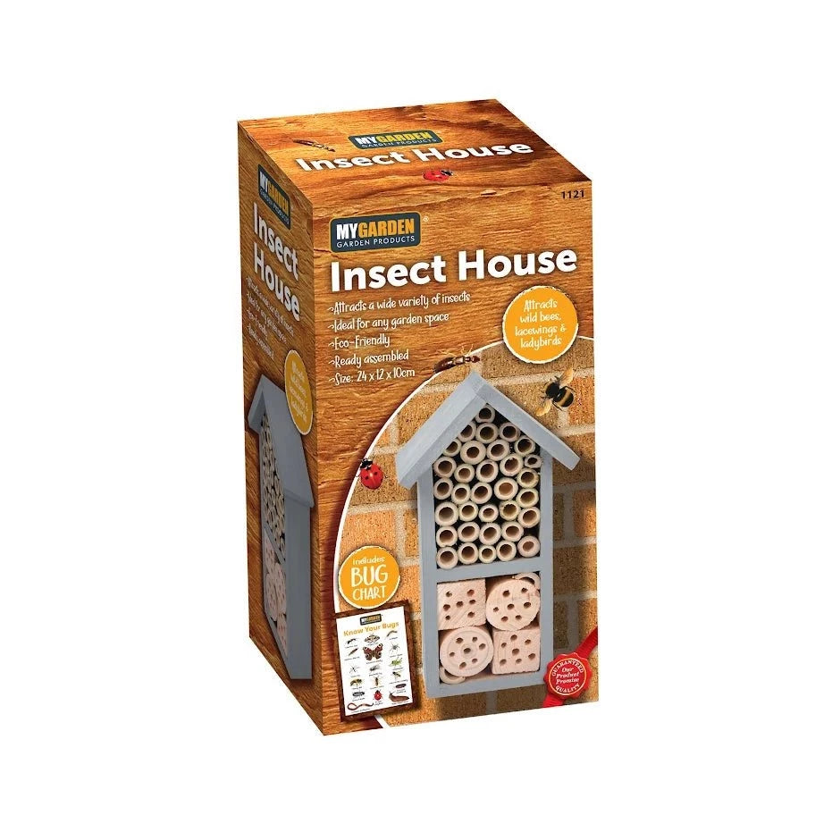Eco Friendly Insect Garden House 24 x 12 x 10cm 1121