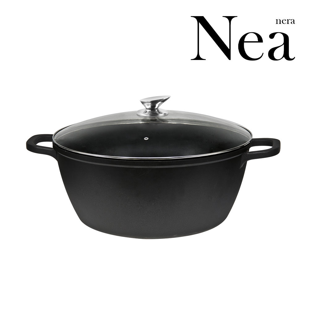 Nea Diecast Stockpot 40 cm Nera Black 11430 / 4225