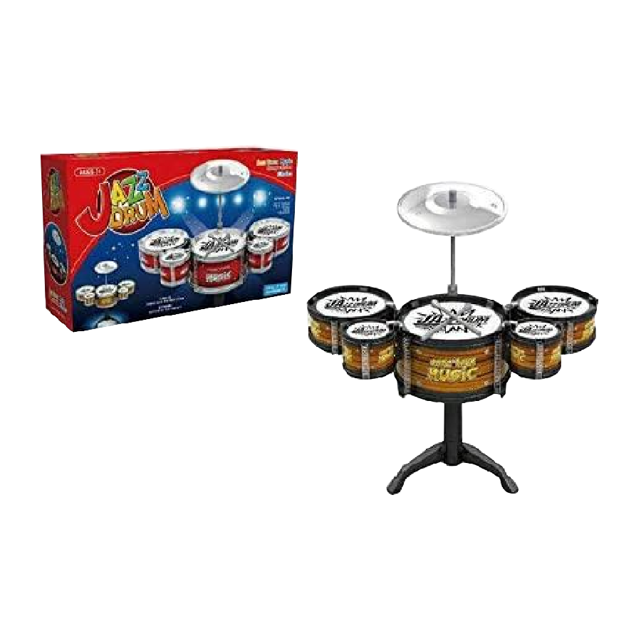 Mini Jazz Drum Toys With Band Rock Set