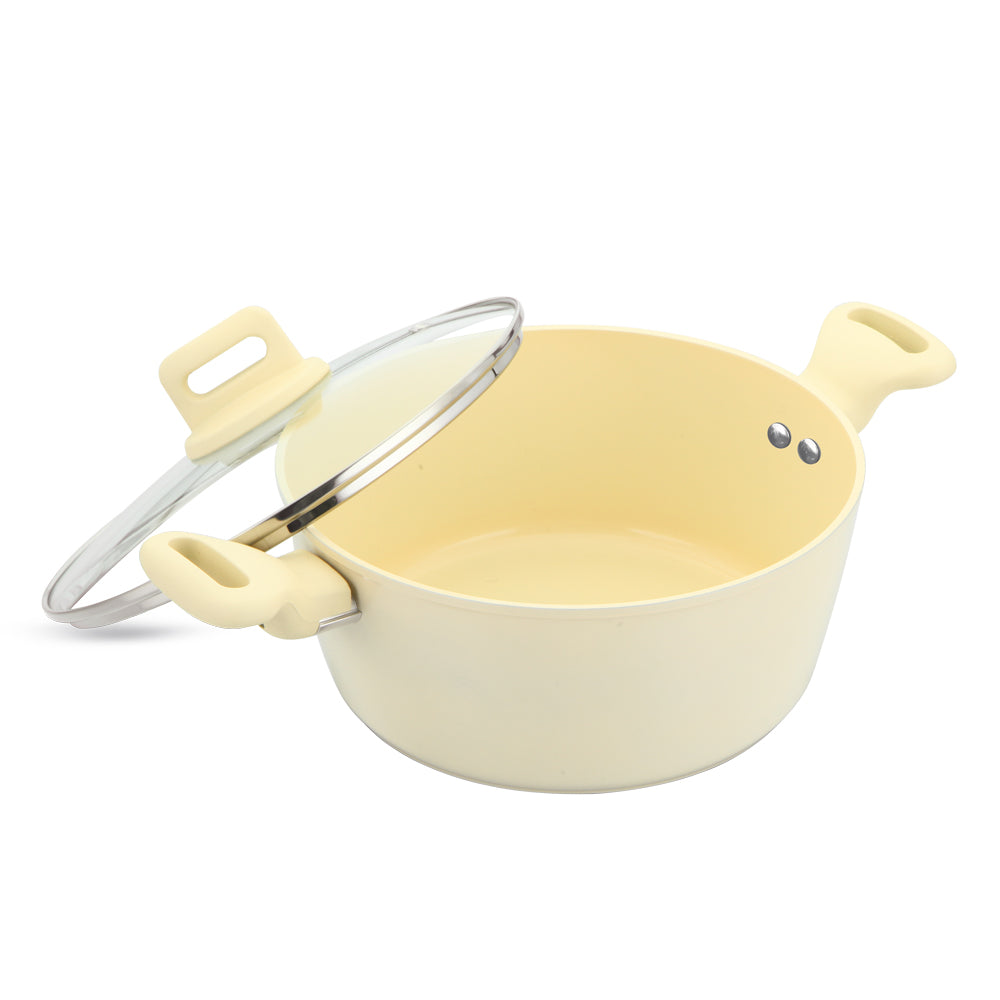 Sq Professional Zoya Forged Stockpot Set Of 4 Cream