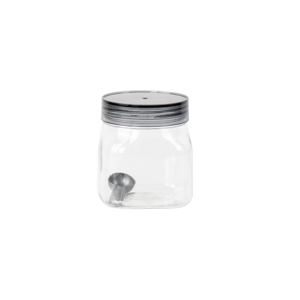 Kolorr Cuba Pet Plastic Food Storage Jar 600Ml