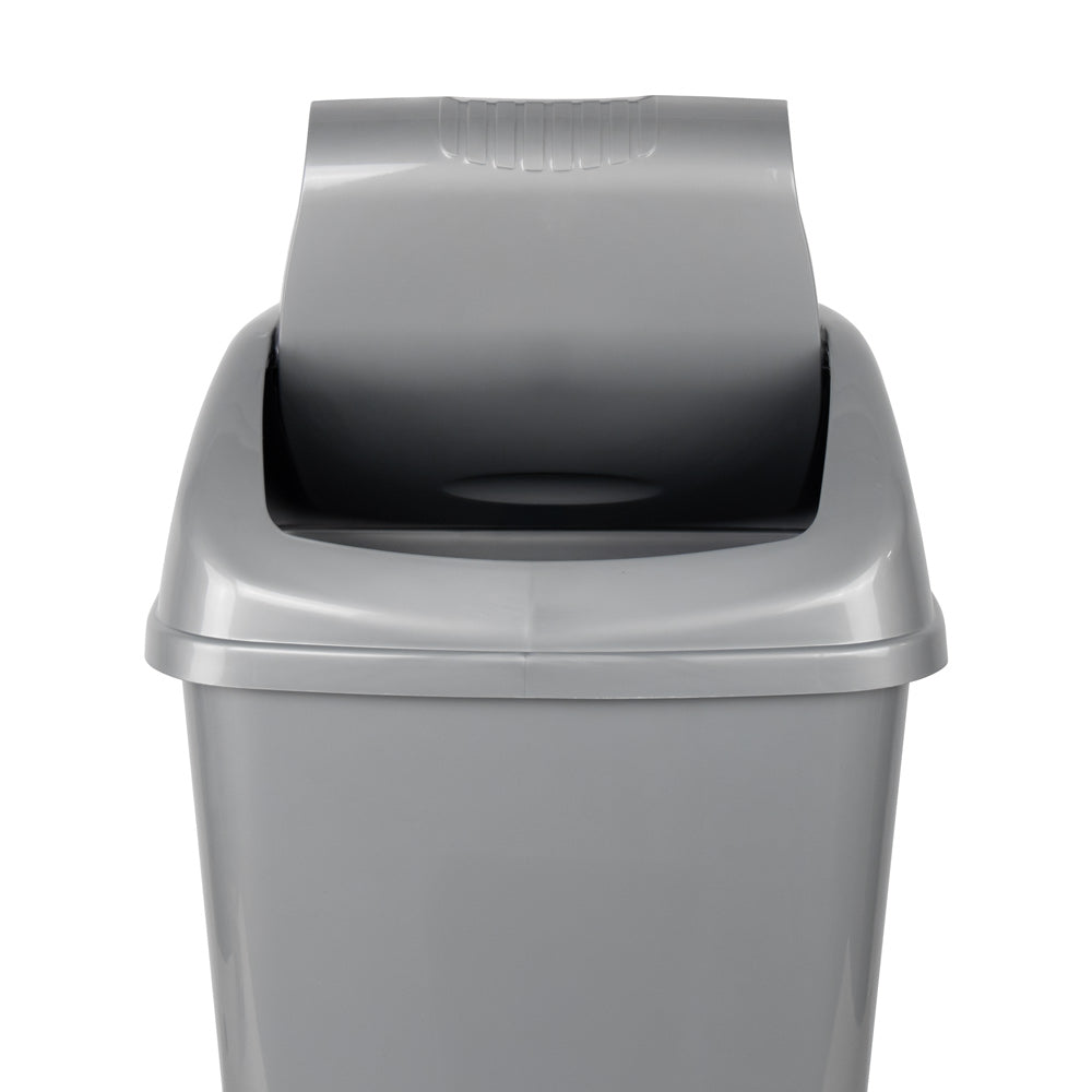 Kolorr Plastic Tidy Swing Bin 50L 40.1 x 31.3 x 61cm Assorted Colours 11861