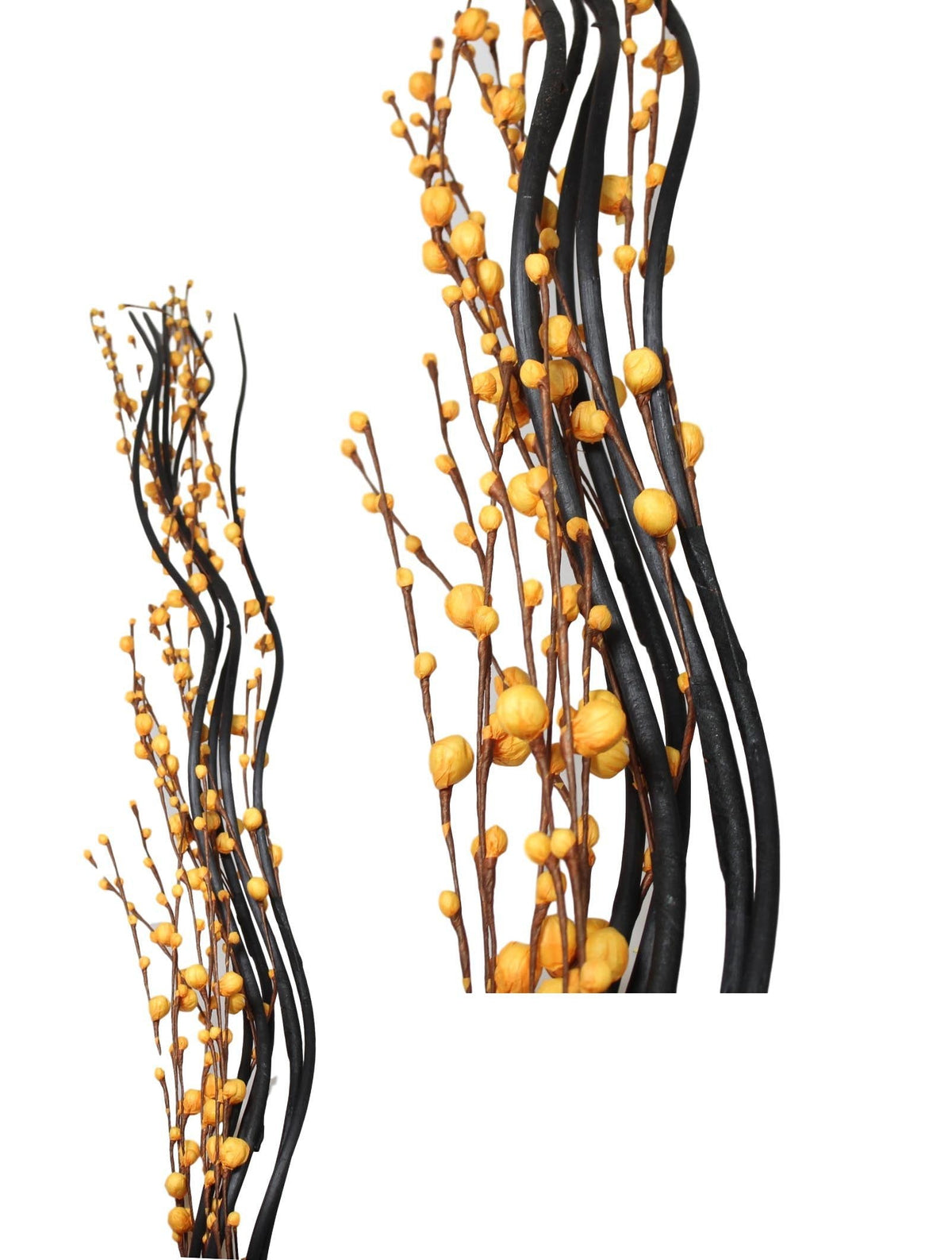 Long Stem Floral Twigs Home Decoration With Small Buds 154Cm Assorted Colours