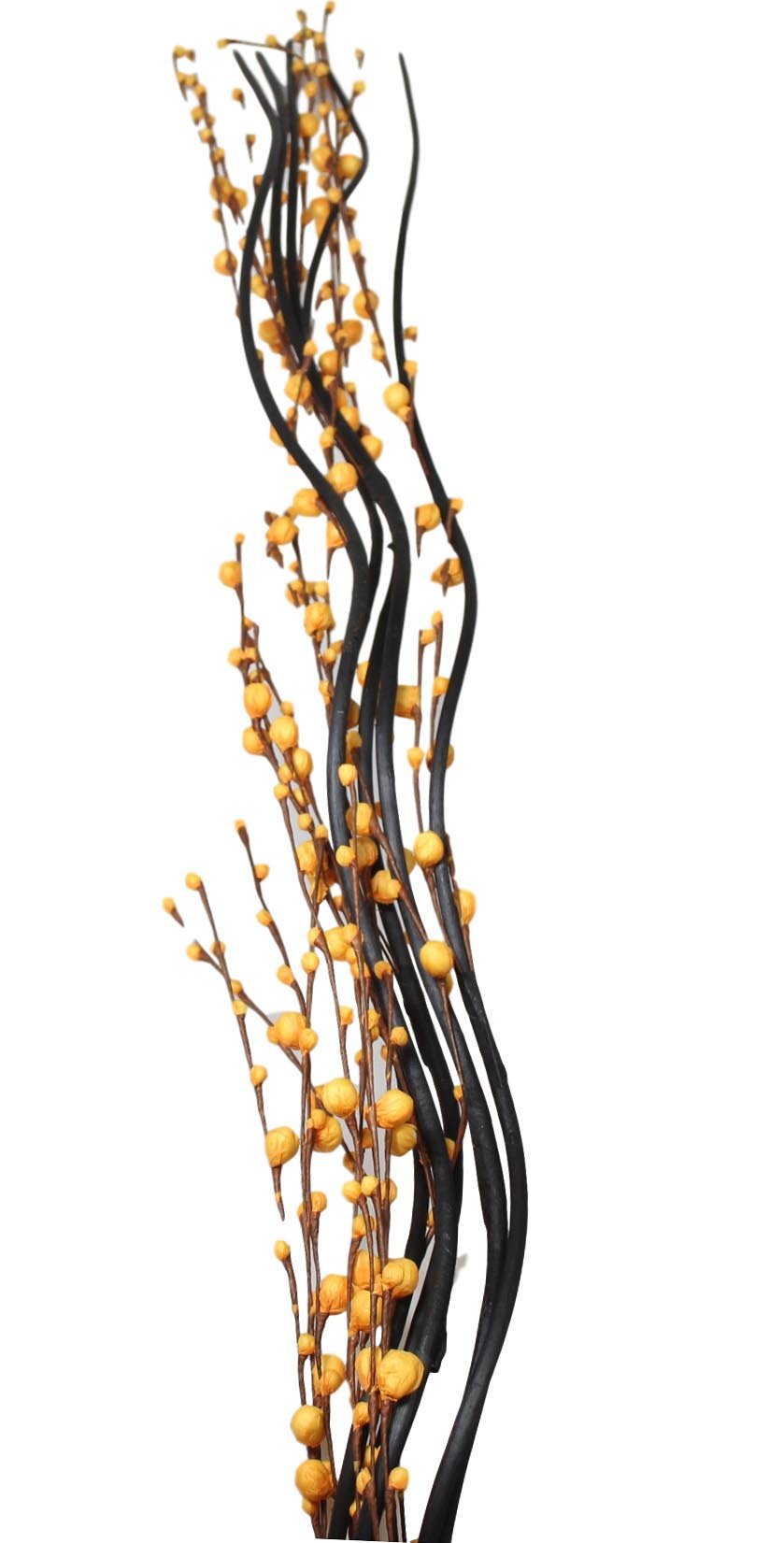 Long Stem Floral Twigs Home Decoration With Small Buds 154Cm Assorted Colours