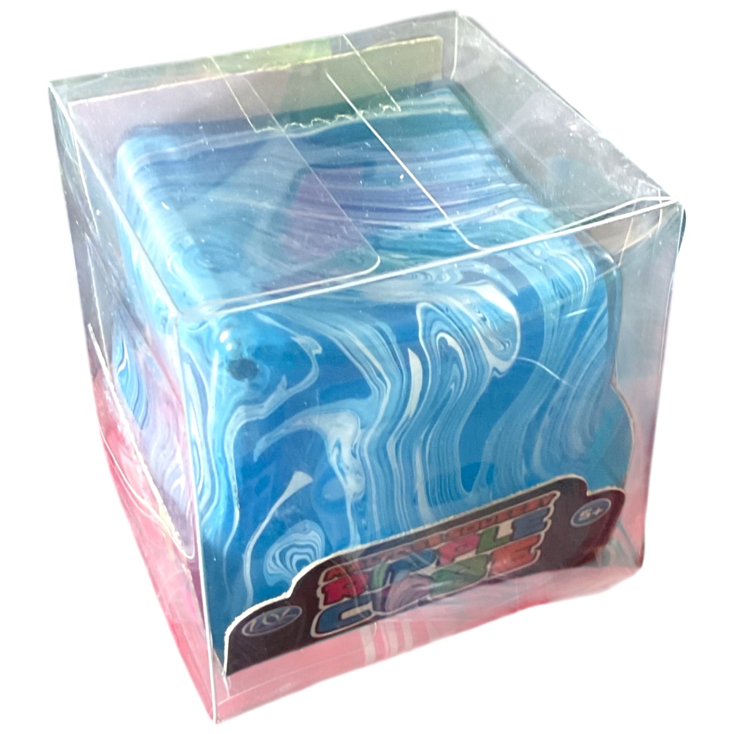 Ripple Cube - 4 Colours Super Sensory Sugar Squish Fidget Squishy Toy
