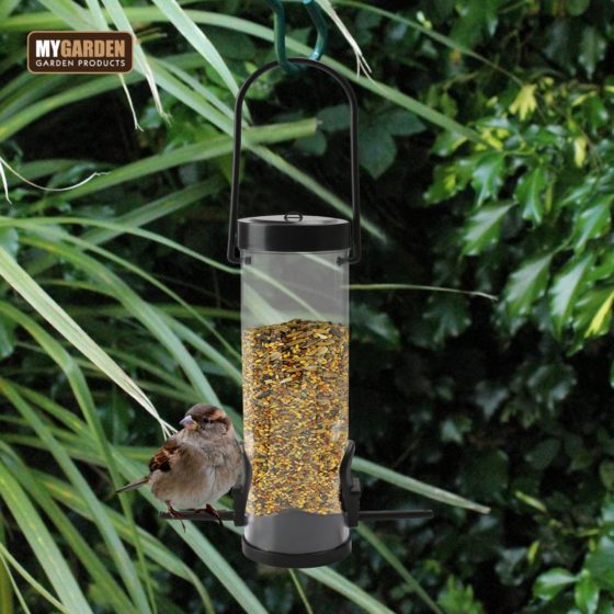 Garden Hanging Bird Seed Feeder Plastic 22 x 6 cm 1284