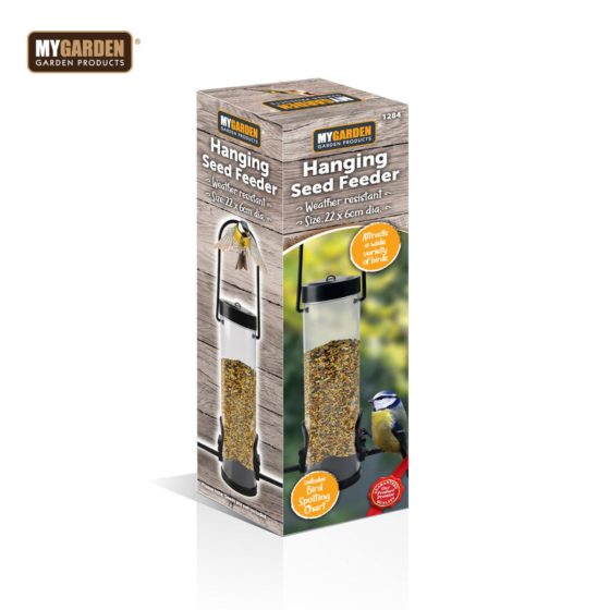 Garden Hanging Bird Seed Feeder Plastic 22 x 6 cm 1284