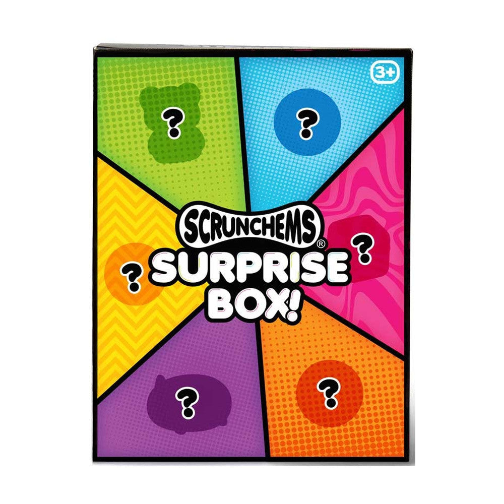 Scrunchems Squishy Surprise Box - 6 Pack of Squishy Fidget Sensory Toys Box Set